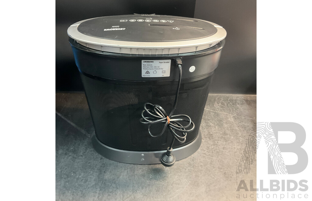 J.BURROWS JBSHS285 Paper Shredder