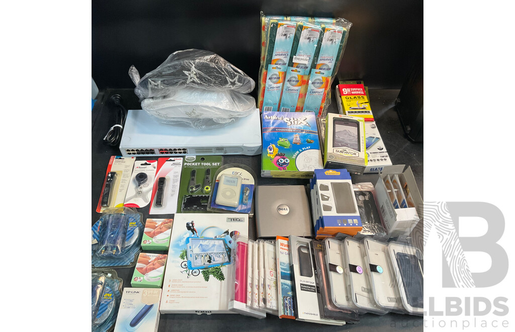 Assorted of Phone Accessories & Household Items
