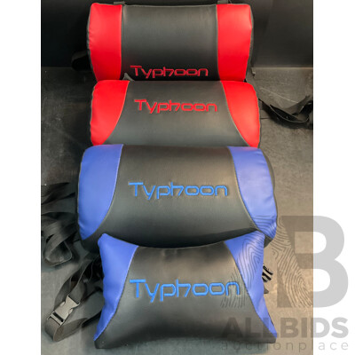Typhoon Chair Back Rest / Neck Rest - Lot of 4