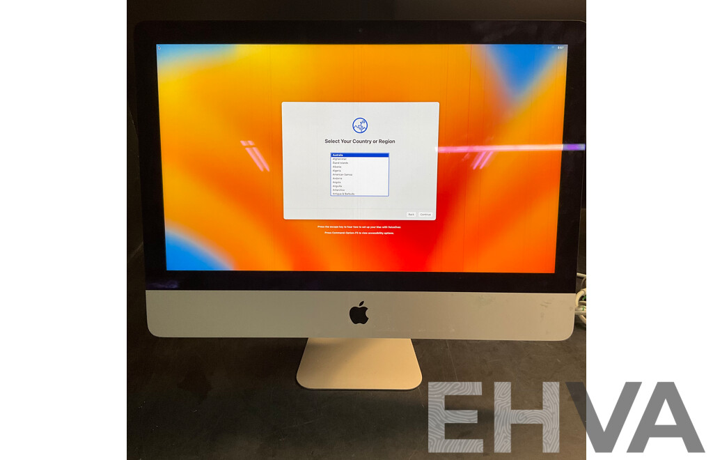 2017 APPLE IMAC I5  21.5''