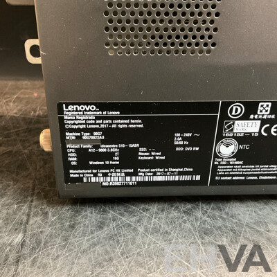 LENOVO 510-15ABR 16GB RAM 120GB SSD Ideacentre