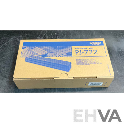 BROTHER Pocket Jet PJ-722 Mobile Printer ( USB Connectivity ) - Lot of 5 - ORP$ 1,840