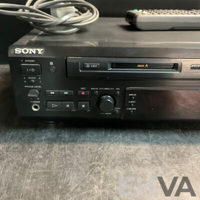 SONY MDS-W1 Minidisc Deck