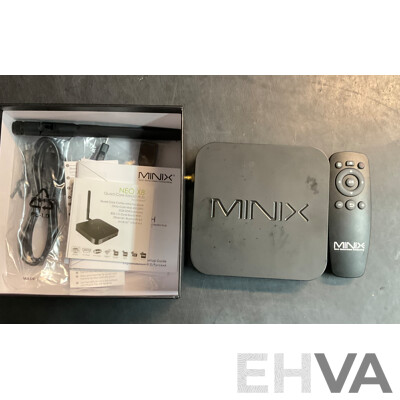SAMSUNG BD-8500A Blu-Ray Disc Player & MINIX NEO X8 Quad Core Media Hub - Lot of 2