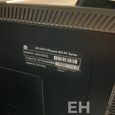 HP Envy Phoenix 810-003a 16GB RAM 256GB SSD Desktop Towel