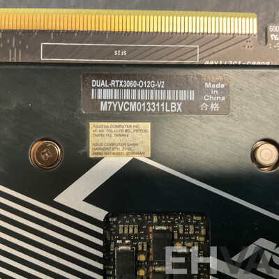 ASUS Geforce RTX 3060  Gaming Graphic Card (DUAL-RTX3060-O12G-V2)