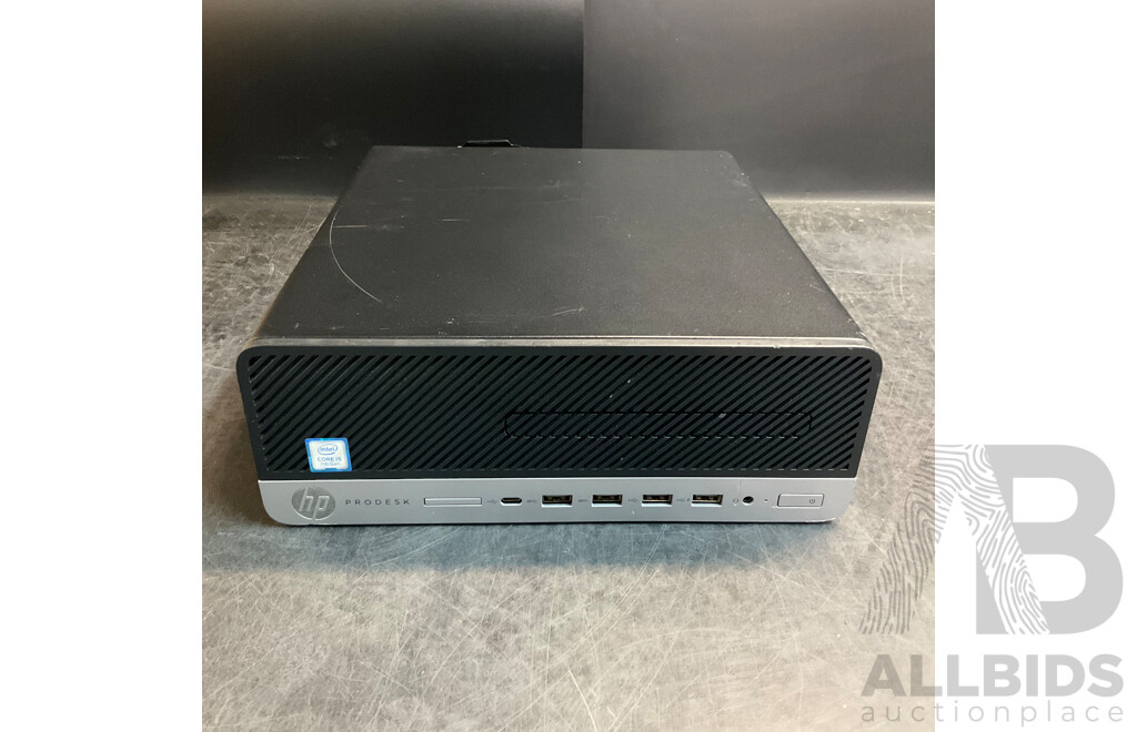 HP ProDesk 600 G3 SFF & Lenovo ThinkCentre M73 SFF  8GB RAM I5 DeskTop PC - Lot of 2