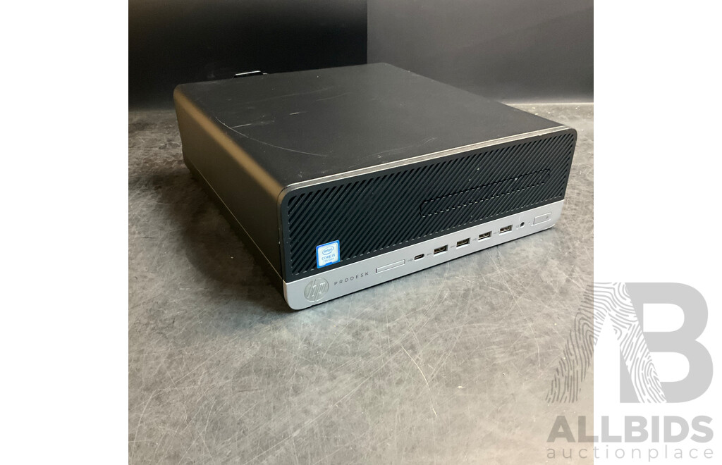 HP ProDesk 600 G3 SFF & Lenovo ThinkCentre M73 SFF  8GB RAM I5 DeskTop PC - Lot of 2