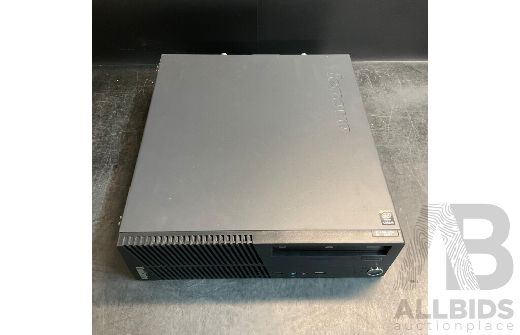 HP ProDesk 600 G3 SFF & Lenovo ThinkCentre M73 SFF  8GB RAM I5 DeskTop PC - Lot of 2