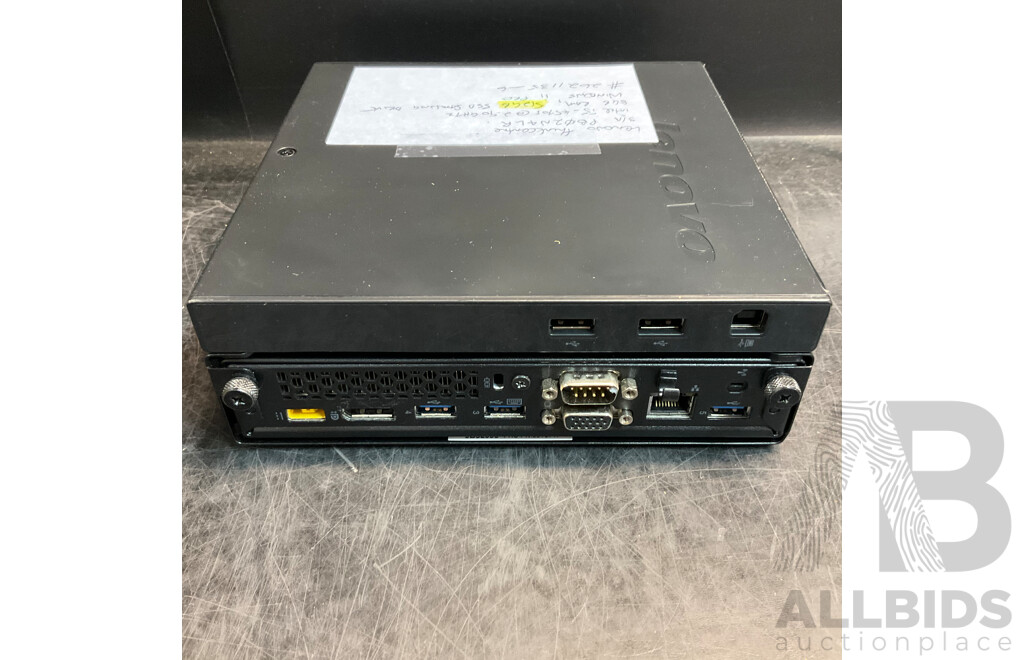 LENOVO ThinkCentre M900/M93P Tiny Desktop & Zotac Mini PC - Lot of 4