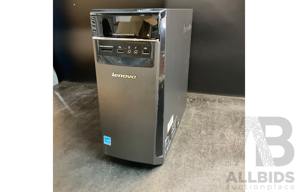LENOVO H50-5 I3 Tower Desktop Computer(come with Mouse & Keyboard)  & LENOVO ThinkCentre M83 Desktop - Lot of 2