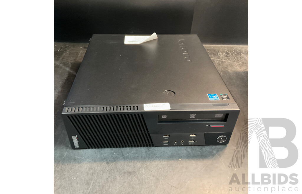 LENOVO H50-5 I3 Tower Desktop Computer(come with Mouse & Keyboard)  & LENOVO ThinkCentre M83 Desktop - Lot of 2