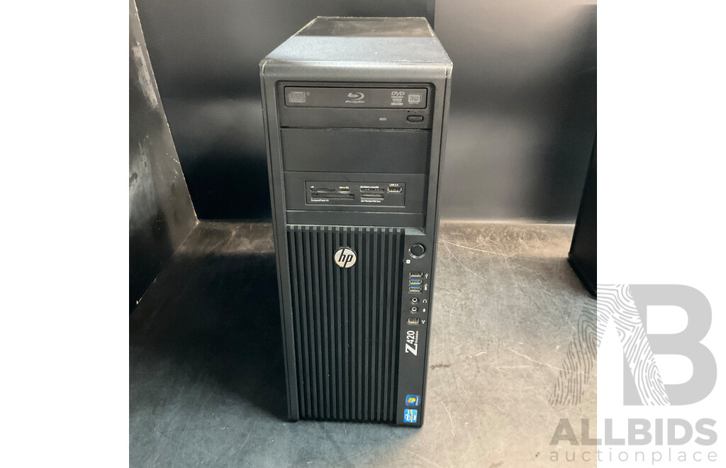 HP Z420 Xeon E5-1620 8GB RAM W/NIVDIA Quadro 2000 Workstation