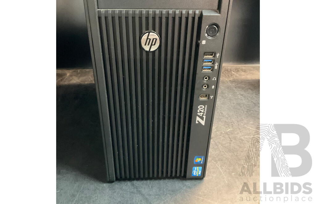 HP Z420 Xeon E5-1620 8GB RAM W/NIVDIA Quadro 2000 Workstation