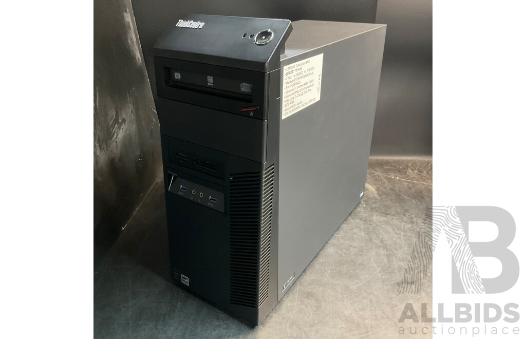 LENOVO ThinkCentre M83 I7 8GB RAM Desktop Towel