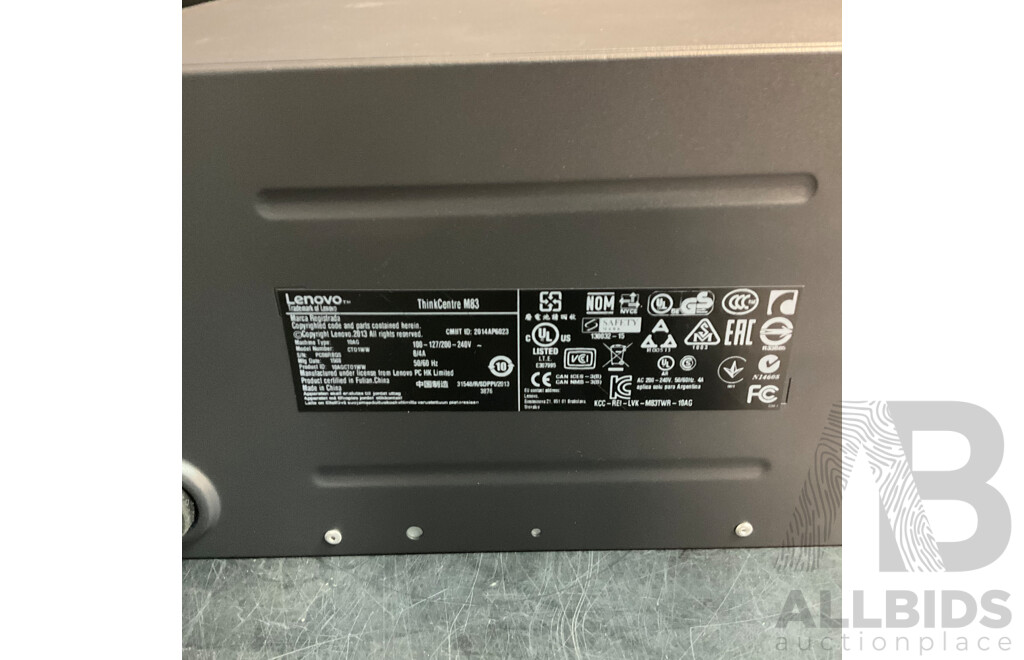 LENOVO ThinkCentre M83 I7 8GB RAM Desktop Towel