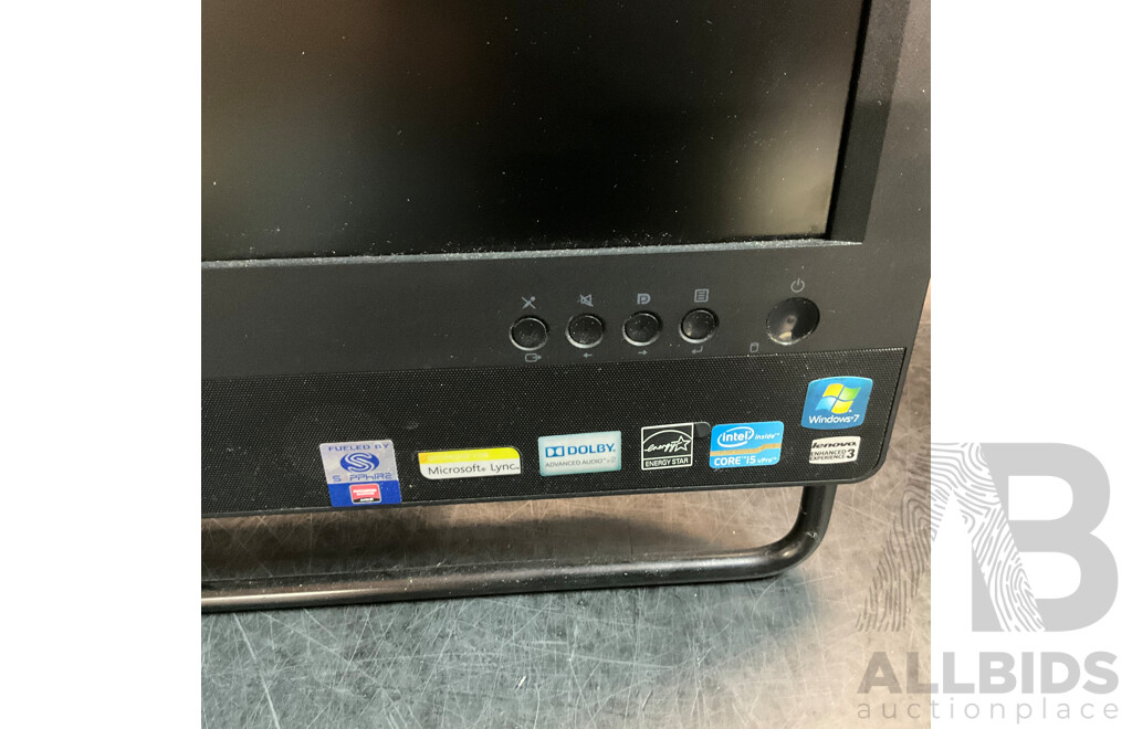 LENOVO M92z (3318) I5 8GB RAM 256 GB SSD All in One Desktop