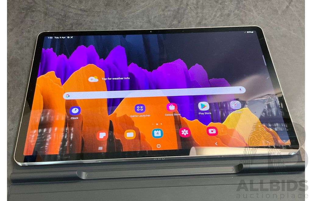 SAMSUNG Tab 7+ Tablet SM-T970 (Wifi) with Cover