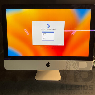 2017 APPLE IMAC I5  21.5''