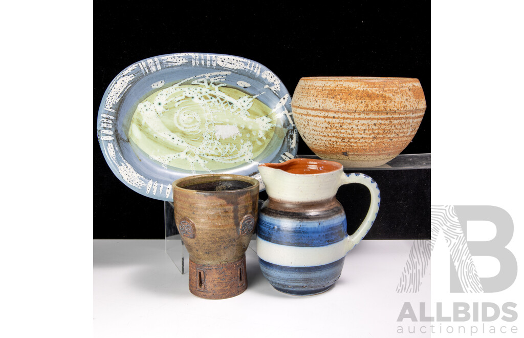4 Australian Pottery Items