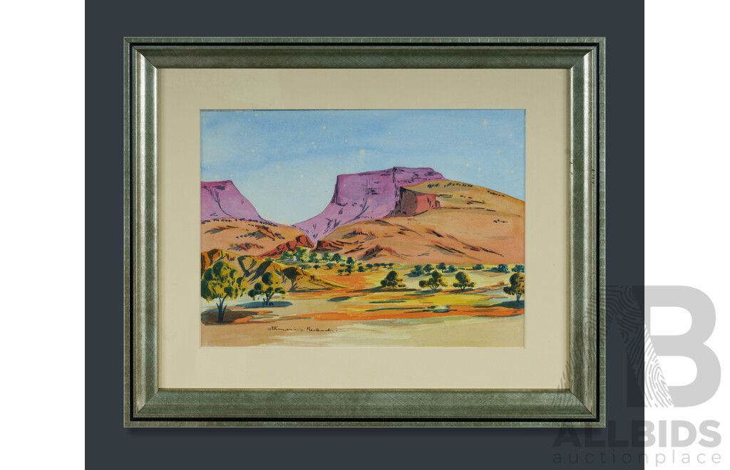 Renkaraka, Athanasius Titus (1944-1989) Central Australian Landscape