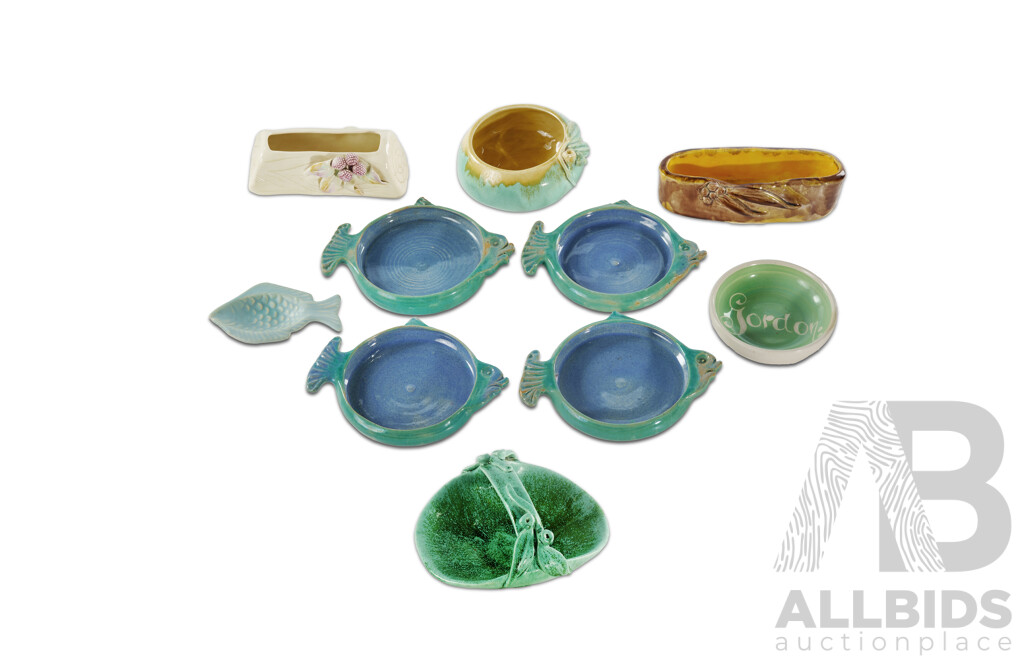 Collection of Ten Australian Pottery Pieces