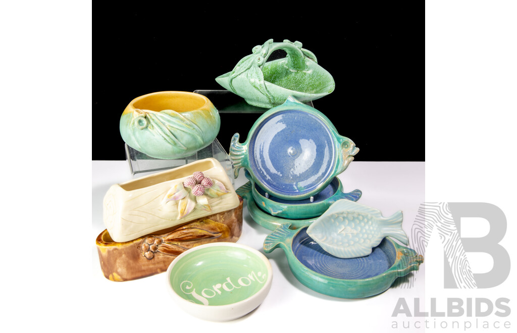 Collection of Ten Australian Pottery Pieces