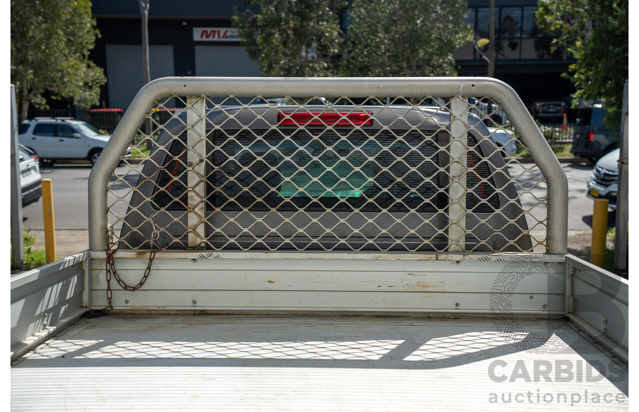 8/2013 Holden Colorado LX (4x4) RG Crew C/Chas Royal Grey Metallic Turbo Diesel 2.8L