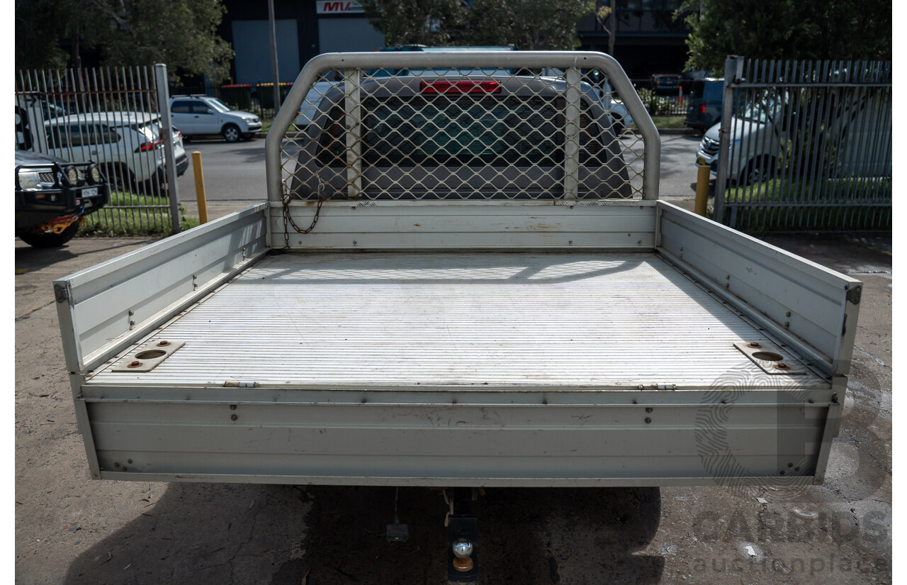 8/2013 Holden Colorado LX (4x4) RG Crew C/Chas Royal Grey Metallic Turbo Diesel 2.8L