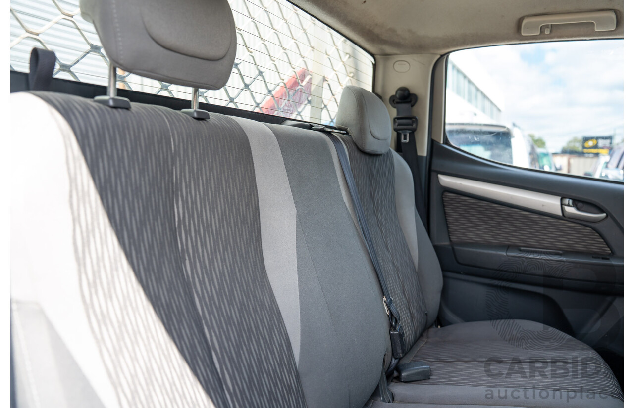 8/2013 Holden Colorado LX (4x4) RG Crew C/Chas Royal Grey Metallic Turbo Diesel 2.8L