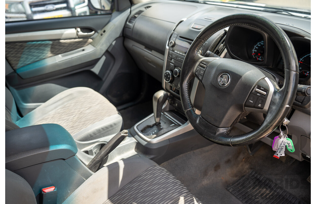 8/2013 Holden Colorado LX (4x4) RG Crew C/Chas Royal Grey Metallic Turbo Diesel 2.8L