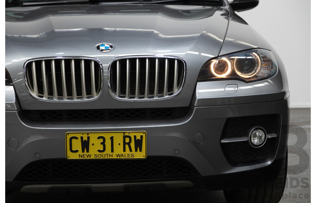 9/2011 BMW X6 Xdrive 50i (AWD) E71 MY11 4d Coupe Space Grey Metallic Twin Turbo V8 4.4L