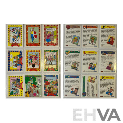 Archie Comics 9-Card Lot – 1990s Collector Series – Riverdale Favourites with Retro Humour
