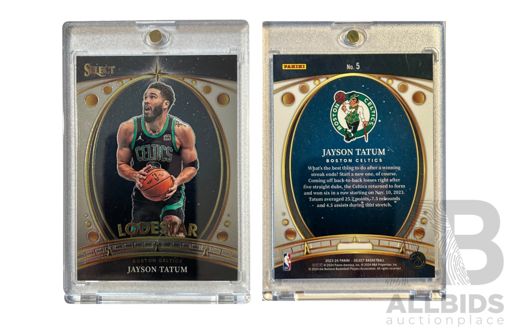 Jayson Tatum Select Lodestar Card – All-Star, Olympian, Playoff Phenomenon