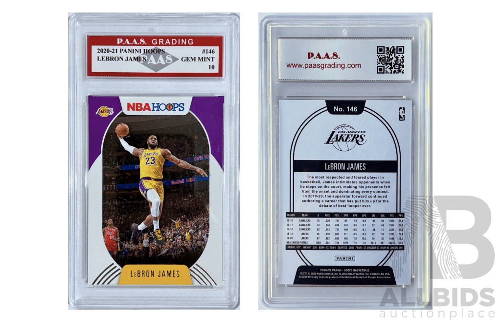 LeBron James 2020-21 Gem Mint 10