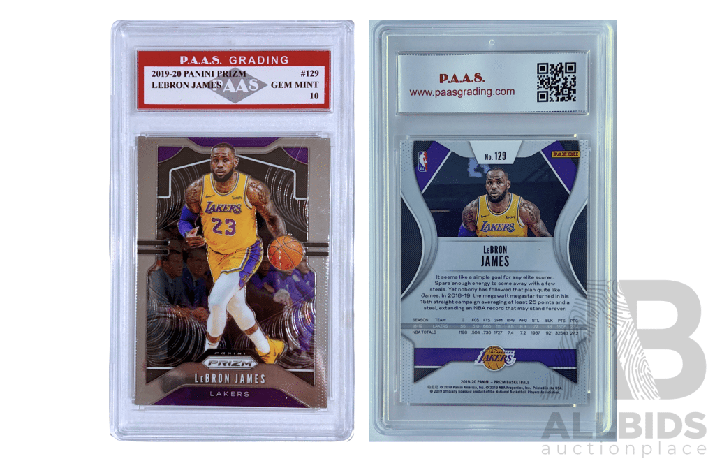 LeBron James 2019-20 Gem Mint 10