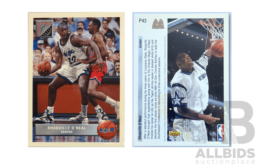 Shaquille O'Neal Upper Deck 1993-94 NBA Season