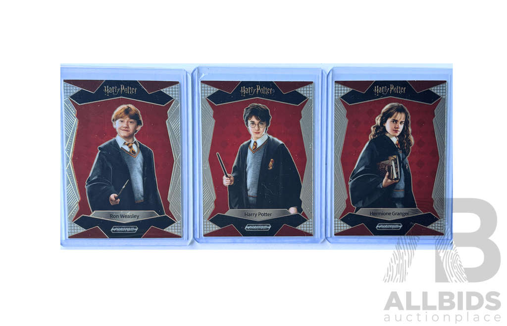 Core Character Set from the Kakawow Phantom Series Featuring Ron, Harry and Hermione