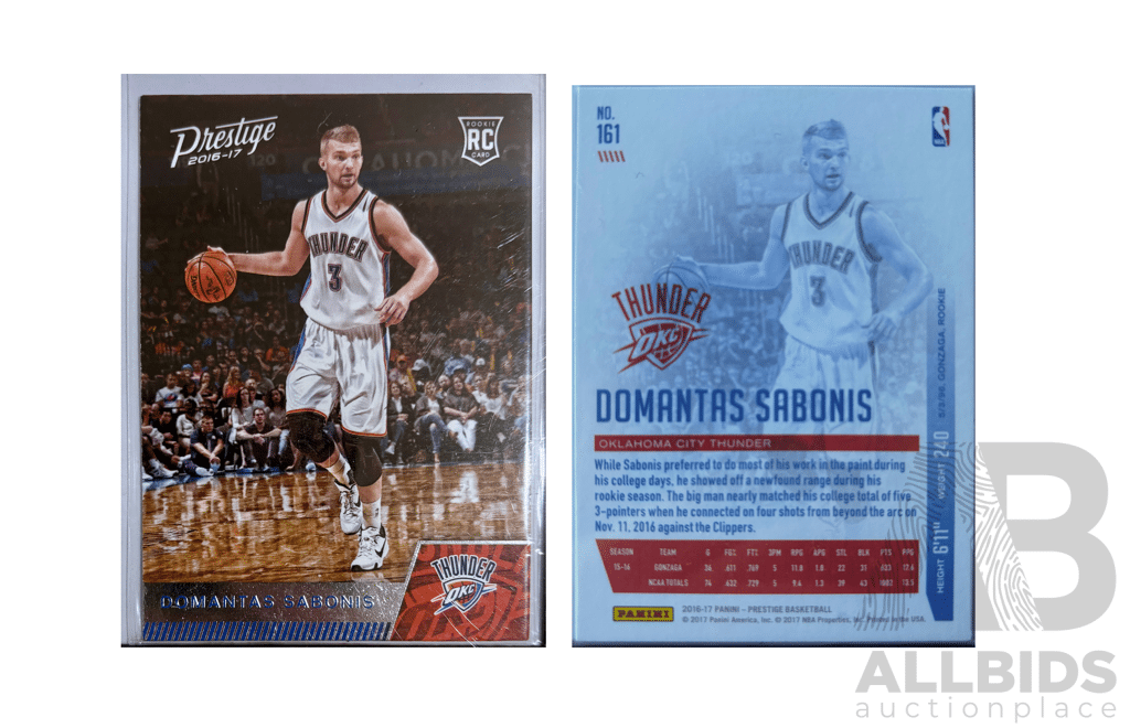 2016-17 Domantas Sabonis Rookie Card