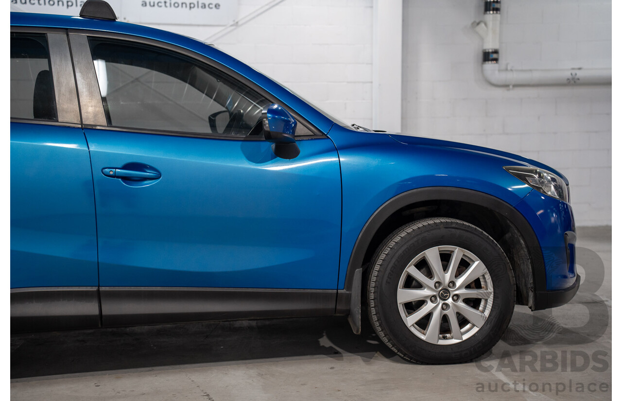 4/2013 Mazda CX-5 Maxx Sport (4x4) MY13 4d Wagon Blue 2.2L