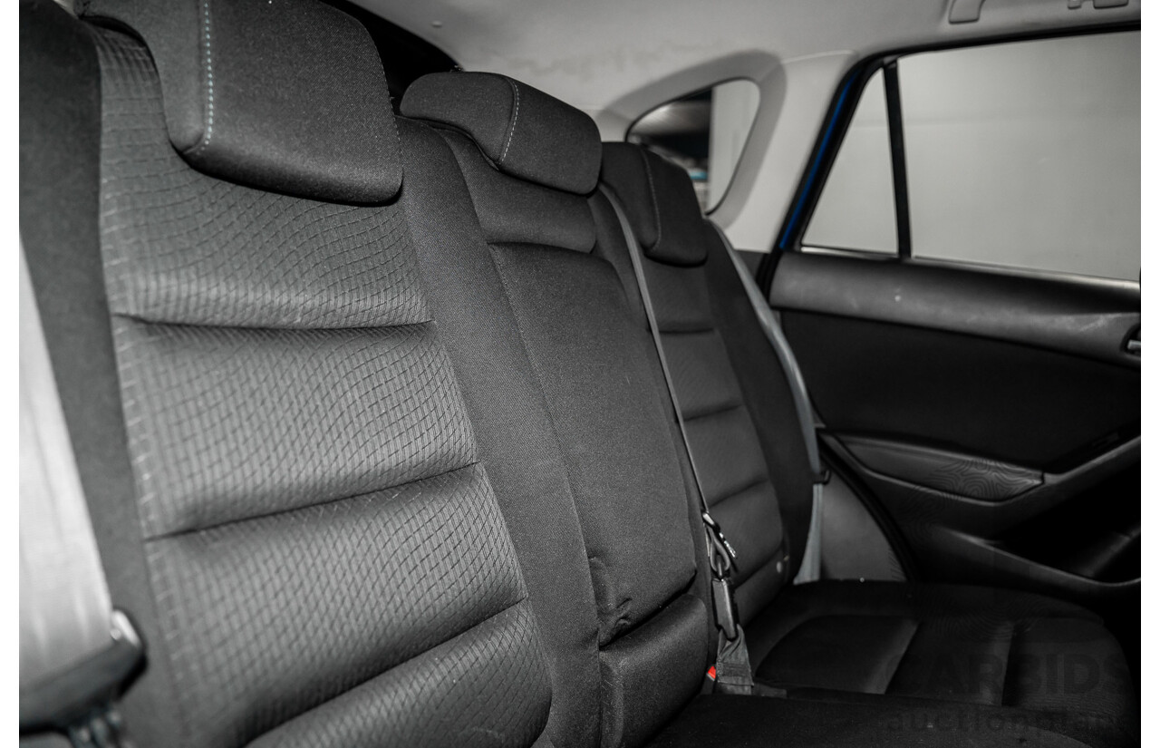 4/2013 Mazda CX-5 Maxx Sport (4x4) MY13 4d Wagon Blue 2.2L