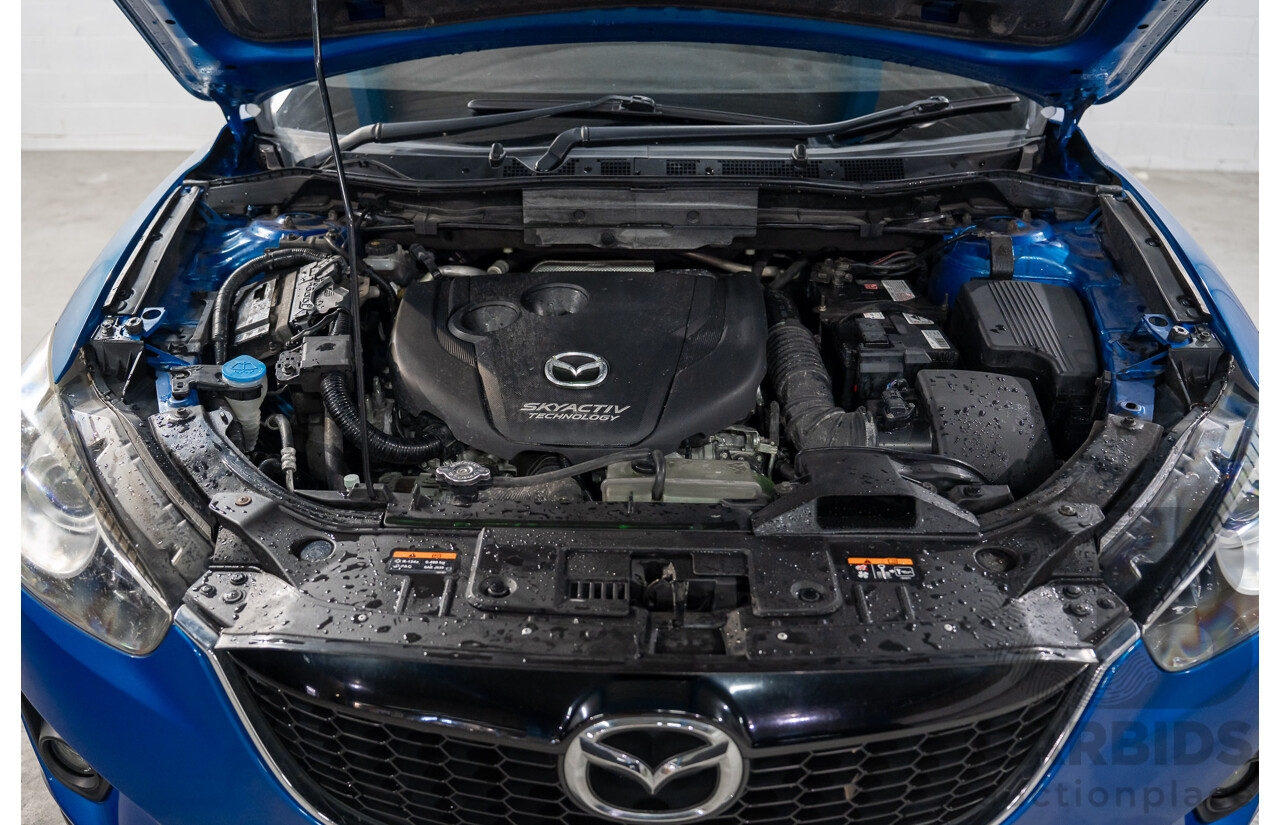 4/2013 Mazda CX-5 Maxx Sport (4x4) MY13 4d Wagon Blue 2.2L