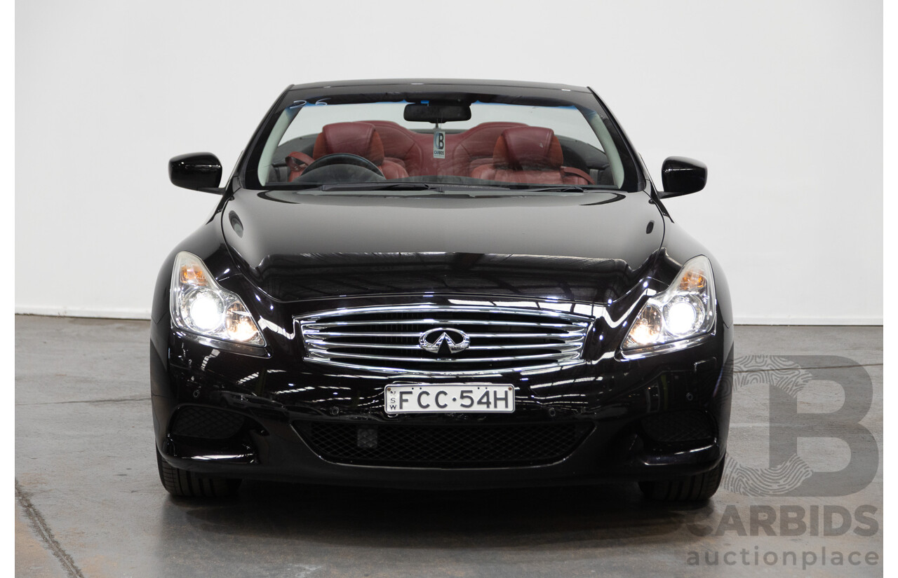 12/2014 Infiniti Q60 3.7 S PREMIUM RWD  2D Convertible Black Supercharged 3.7L - Modified