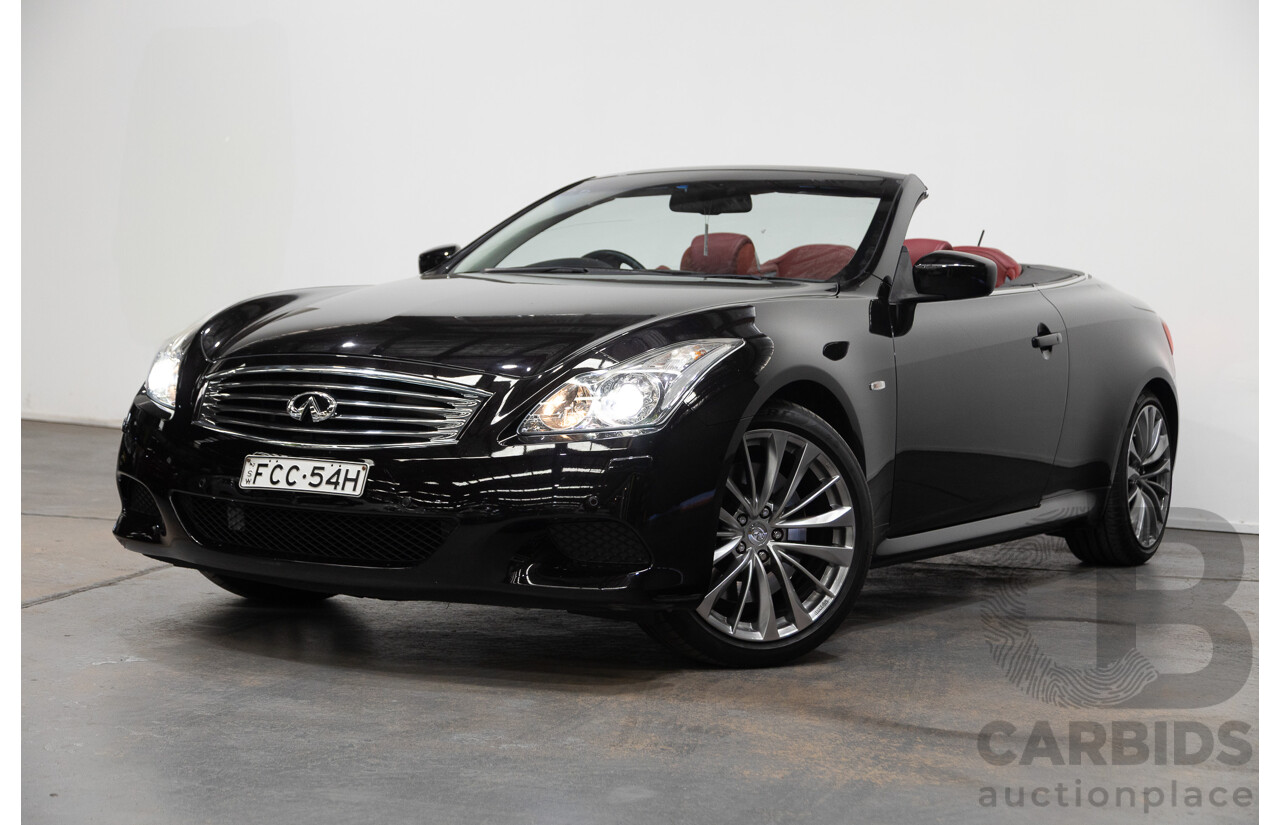 12/2014 Infiniti Q60 3.7 S PREMIUM RWD  2D Convertible Black Supercharged 3.7L - Modified