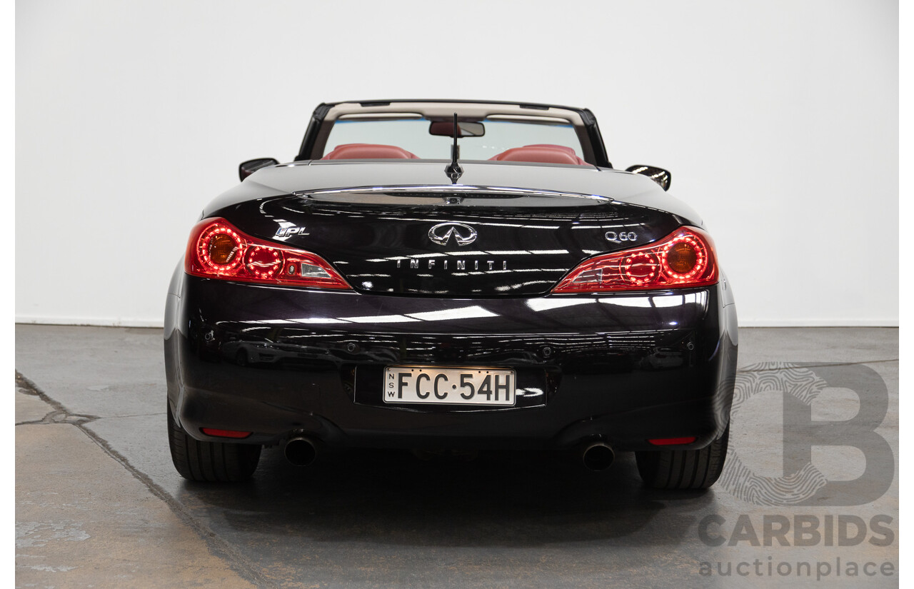 12/2014 Infiniti Q60 3.7 S PREMIUM RWD  2D Convertible Black Supercharged 3.7L - Modified