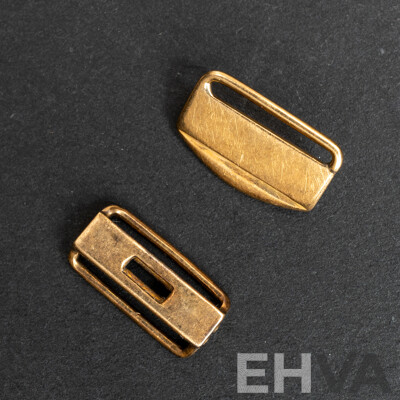 Vintage 15ct Gold Watch Buckle Clip, 0.96 Grams
