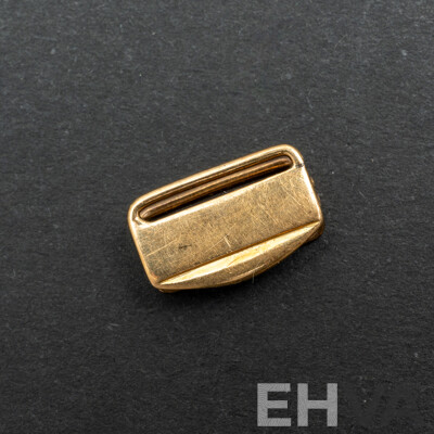 Vintage 15ct Gold Watch Buckle Clip, 0.96 Grams
