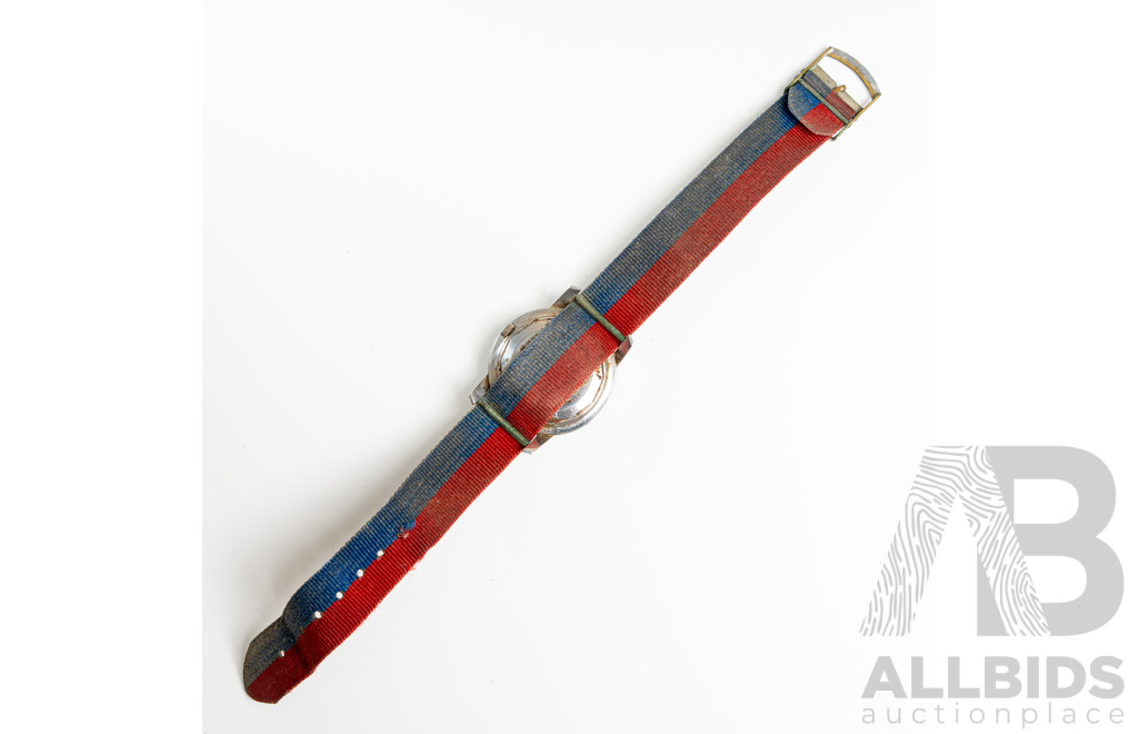 Vintage FeLea Sportmaster Rotomatic 21 Jewels Nivaflex Watch, 35mm, Rare Circa 1960