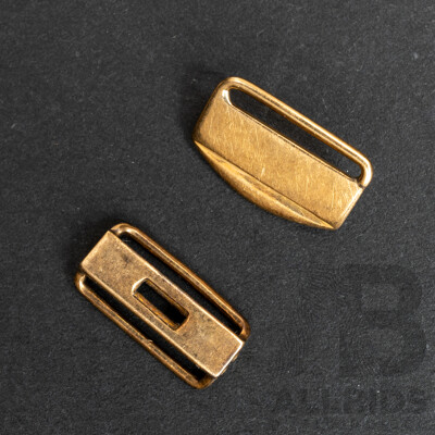 Vintage 15ct Gold Watch Buckle Clip, 0.96 Grams
