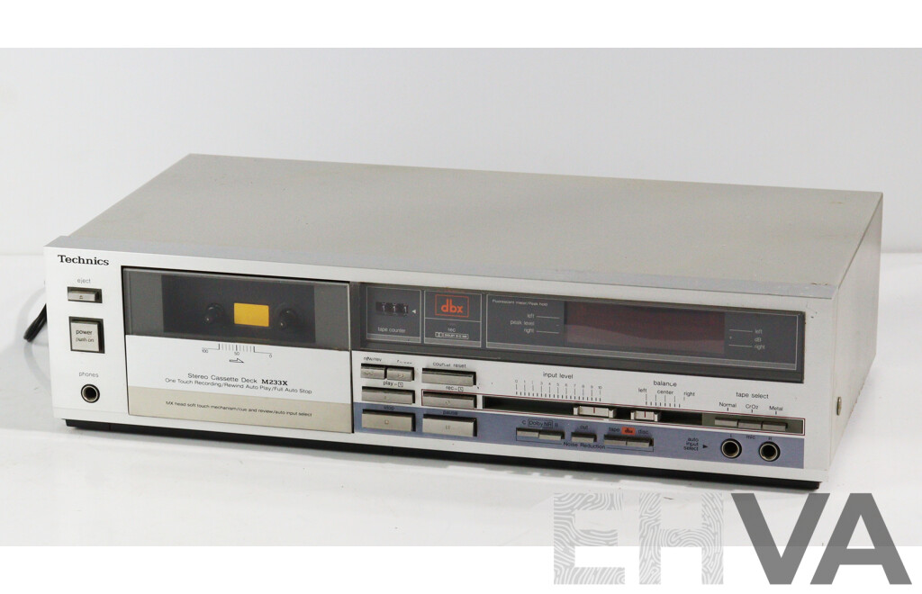 Technics Stereo Cassette Deck RS M233X
